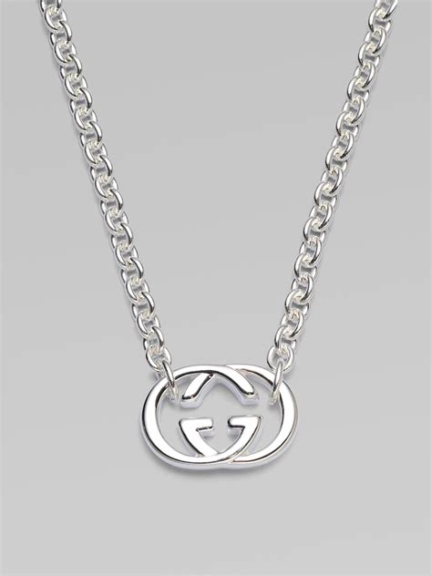 gucci sterling silver br|gucci necklaces for women silver.